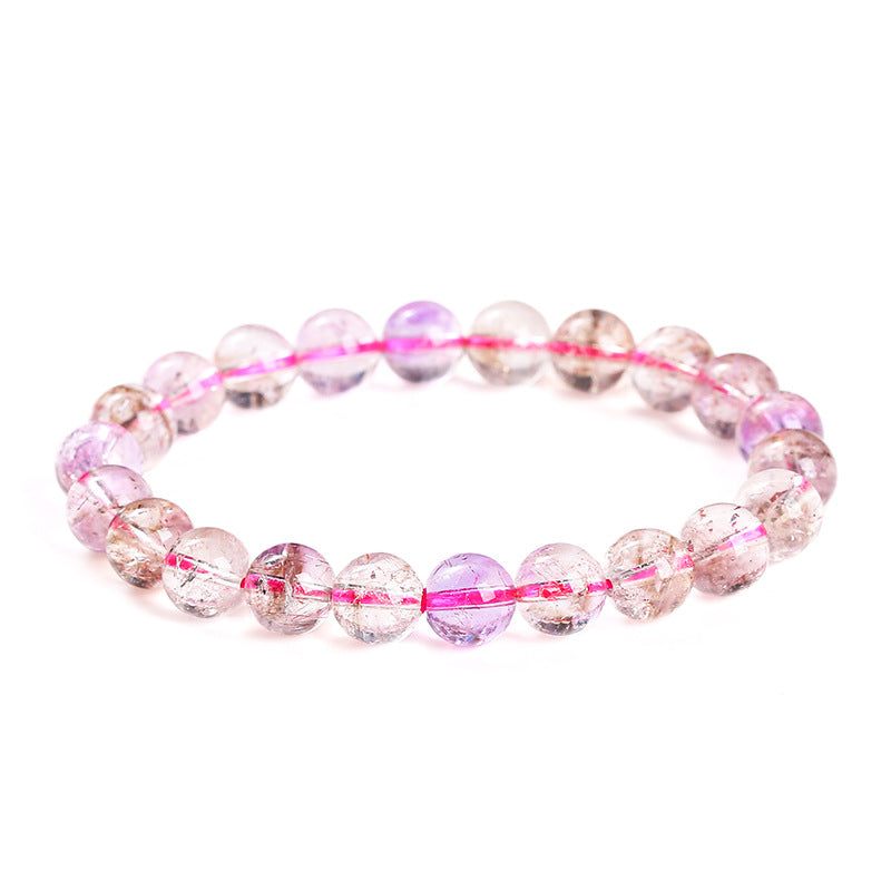 5A Natural Ice Transparent Super Seven Crystal Bracelet