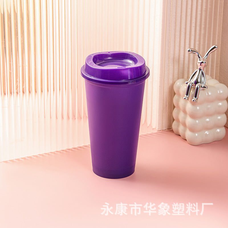 Color coffee cup pp material 475ml