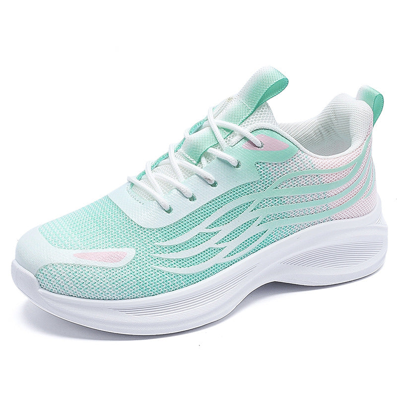 Women's lightweight shock-absorbing casual sports shoes