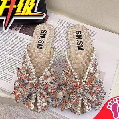 Butterfly Pearl Slippers