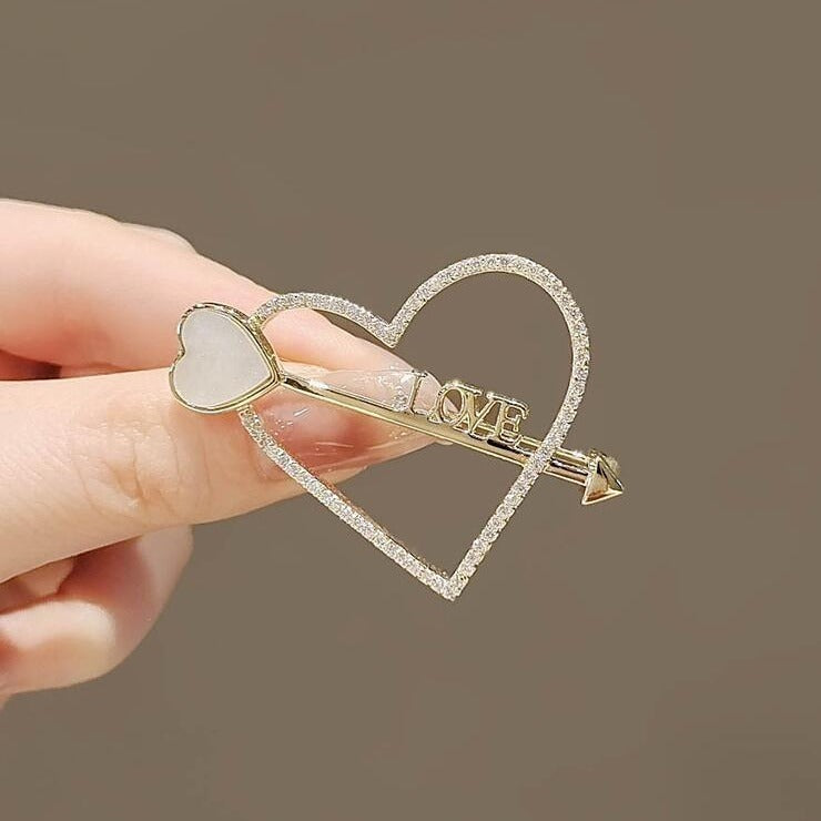 Arrow of love brooch