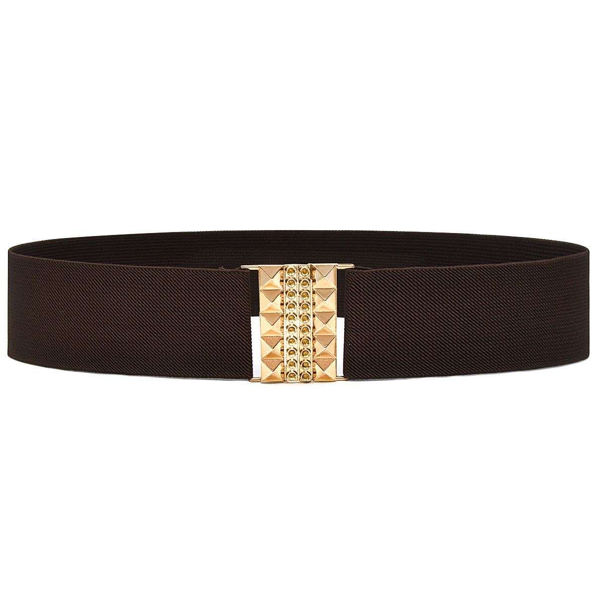 Women's wide waist seal elastic elastic belt