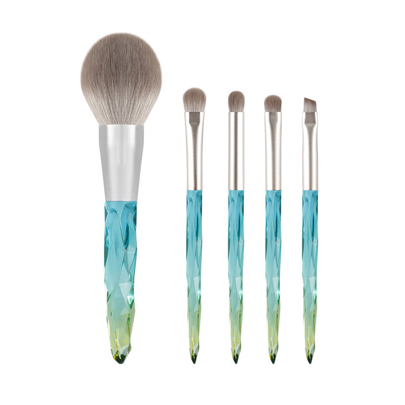 Acrylic Handle Makeup Brush Set