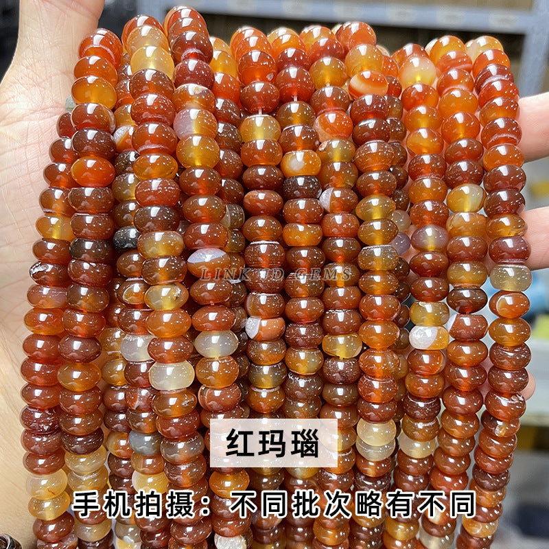 6 * 10Mm crystal abacus beads loose beads