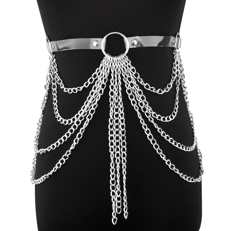 Tassel body chain waist chain