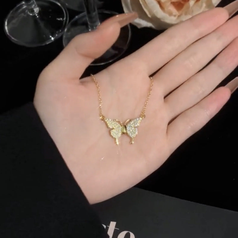 Butterfly magnetic necklace