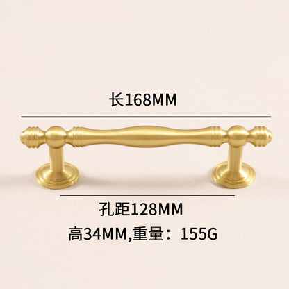 Drawer brass handle