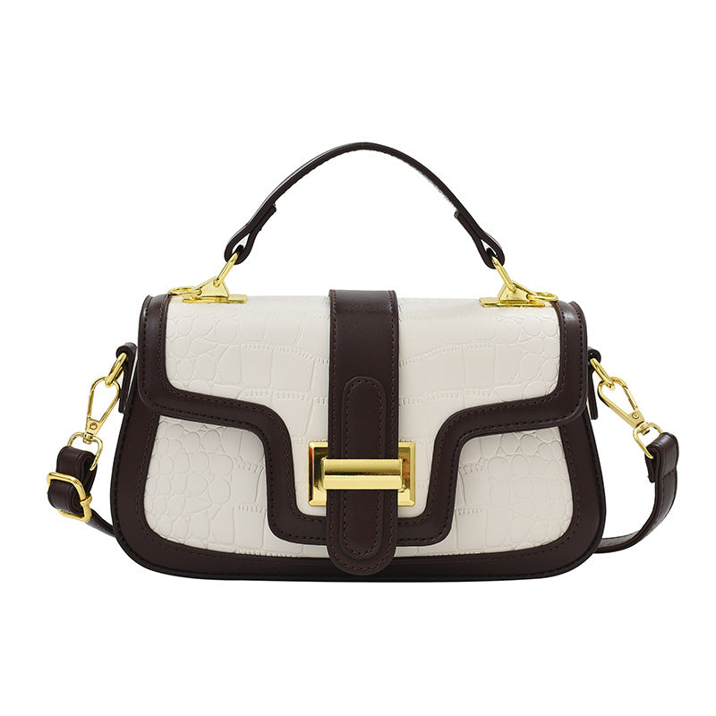 High-end stone pattern bag woman