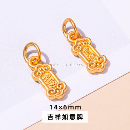 Aluminum gold ancient gold alloy accessories