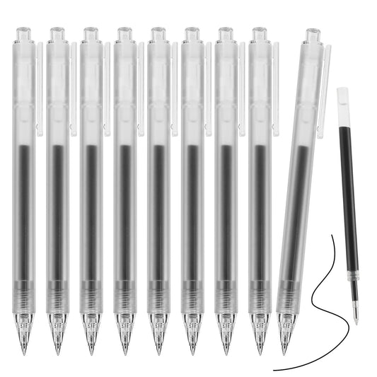 High-value gel pen black