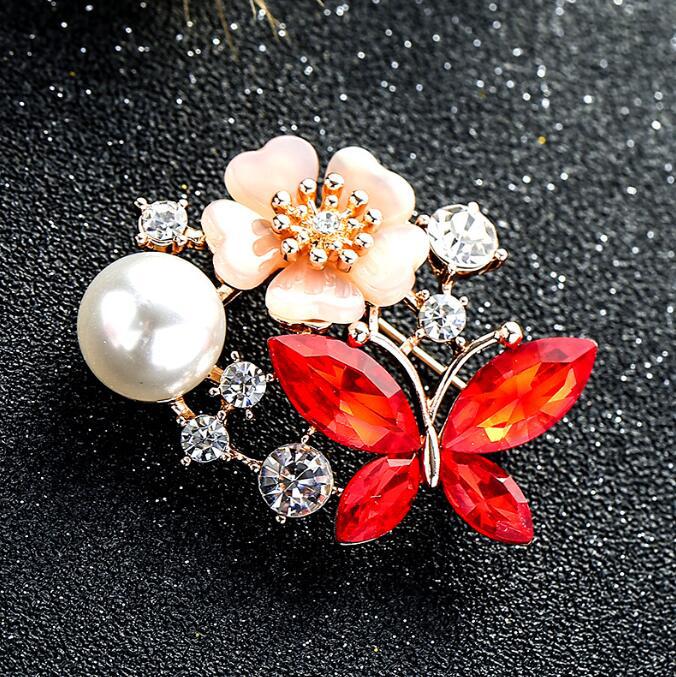 Butterfly high-end brooch