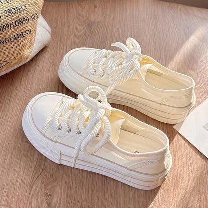 Internet celebrity platform canvas shoes