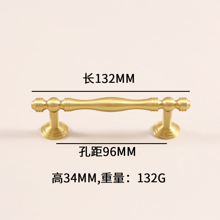 Drawer brass handle