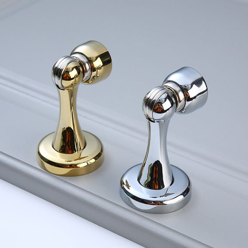 Brass plated bright gold bright silver door suction