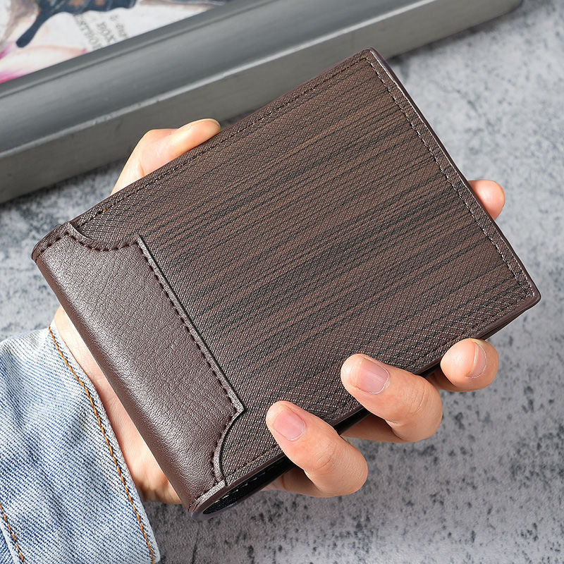 Men's short wallet fashion