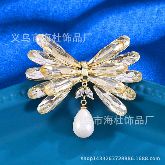 Fashion Eco-friendly Crystal Brooch