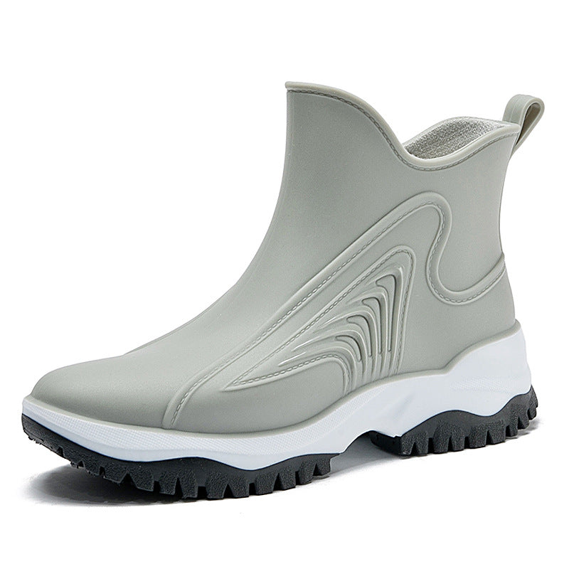 Rain shoes soft overshoes thickened