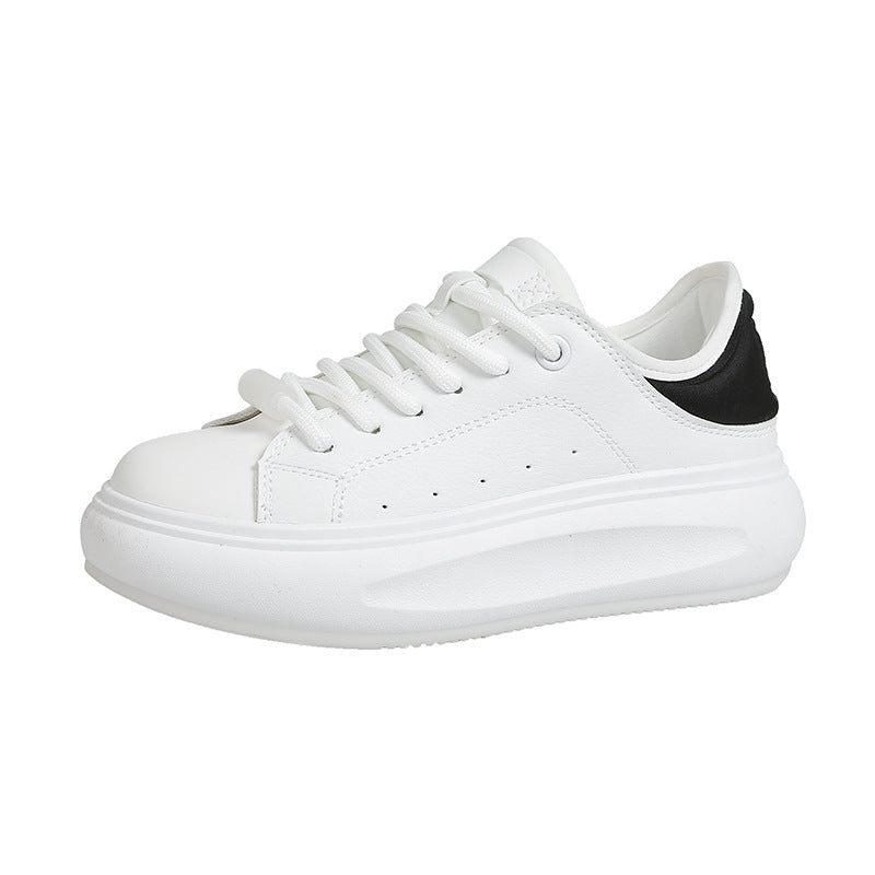 Small white shoes, casual bread shoes, niche sneakers