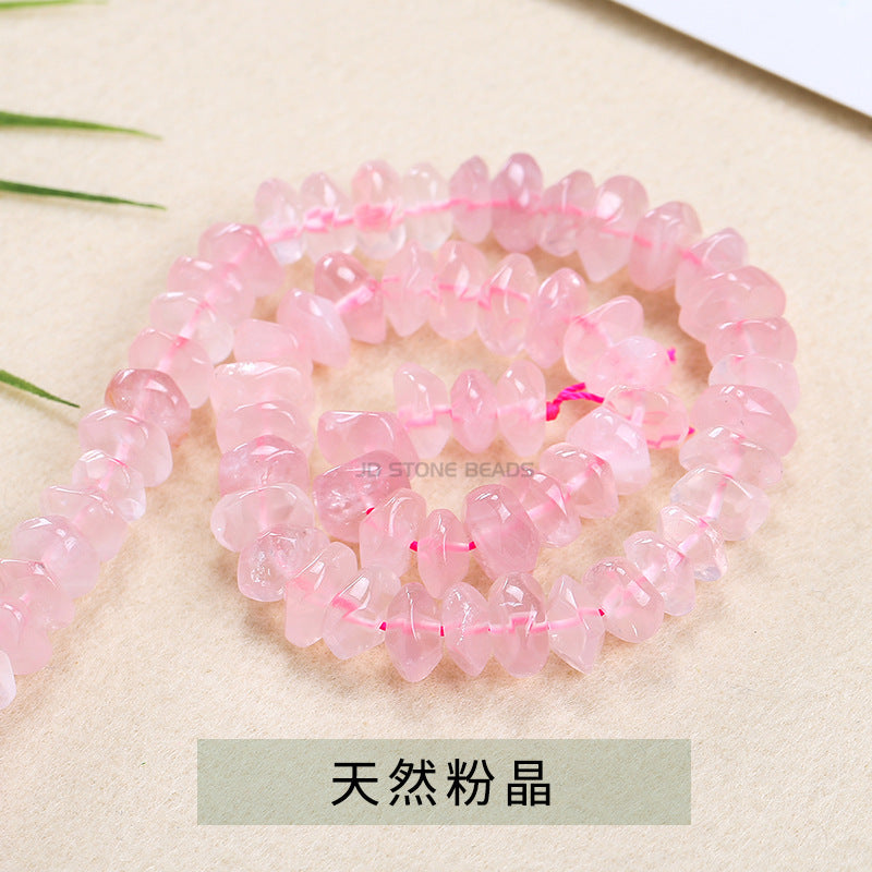 6 * 10Mm jade gravel angle of attack amorphous beads loose beads