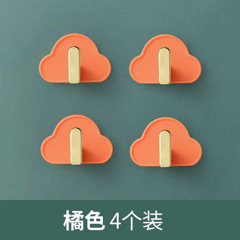 Cloud L-Shaped No-Trace Adhesive Hook