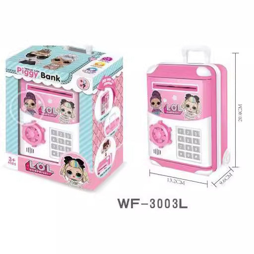 StellaLou Money Bank, Password Safe for Boys and Girls