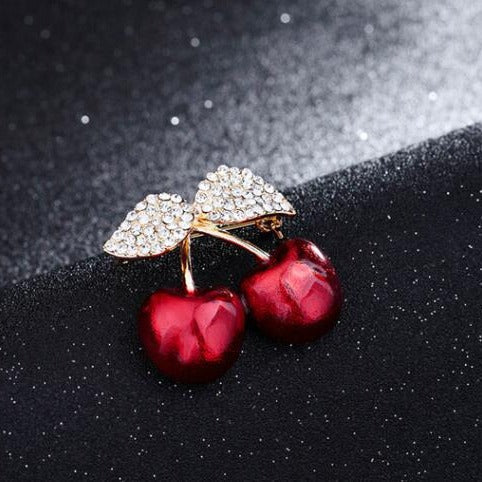 Cherry Brooch Girl