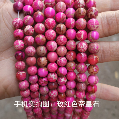 Shoushan stone synthetic snake skin stone loose beads