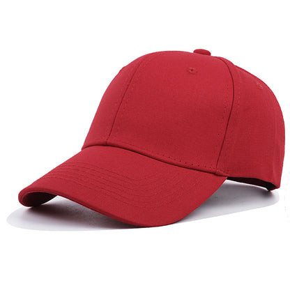 Cotton Hard-Brim Baseball Cap