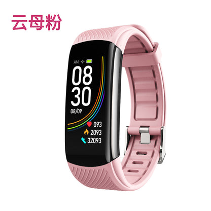 Huaqiangbei C6T Smart Band Blood Pressure Temperature Monitor