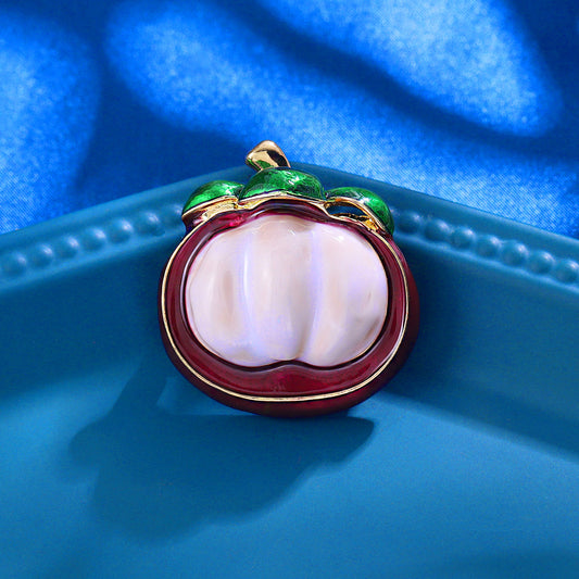 Fruit brooch alloy