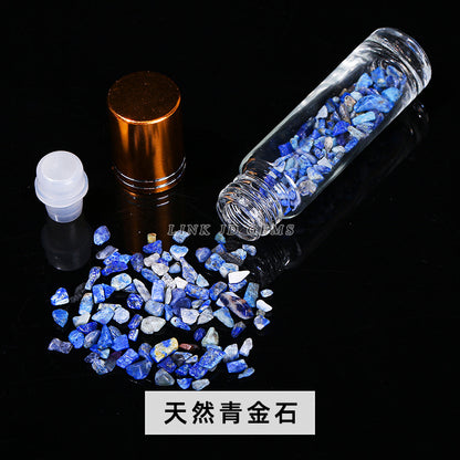 10Ml ball bottle natural crystal gravel essential oil bottle