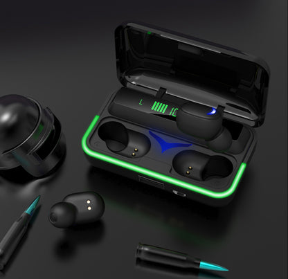 Gaming Earbuds with LED & Low Latency”