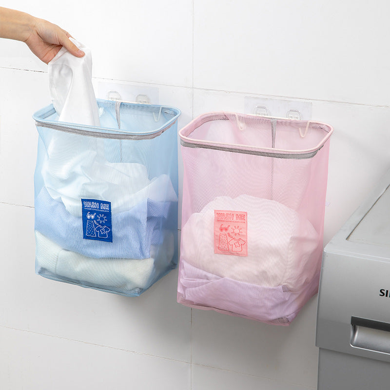 Foldable Wall-Mounted Laundry Basket