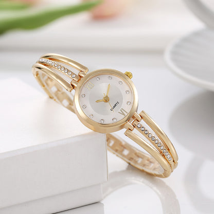 Diamond-encrusted ladies quartz watches watch wholesale