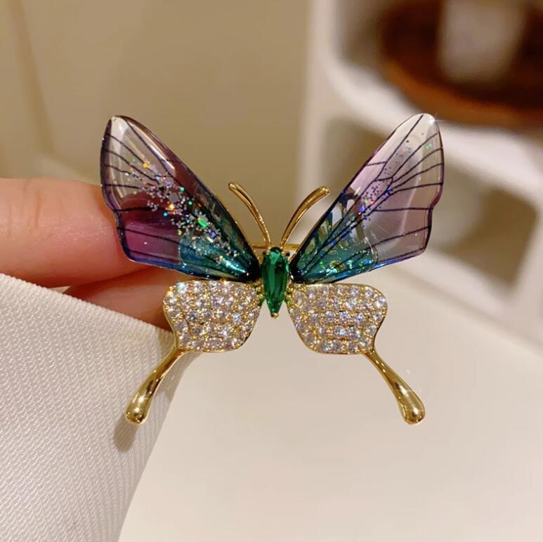 Acrylic Transparent Wing Pin