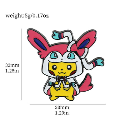 Japanese cartoon Pokémon brooch