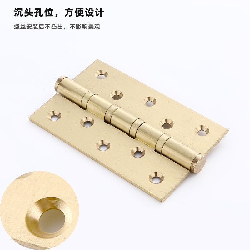 Wooden door casement hinge 4 inches 5 inches 3mm thick