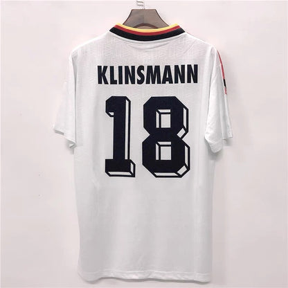 Camiseta retro clásica de Alemania 90/94 Local 18 Klinsmann 10 Matth?us