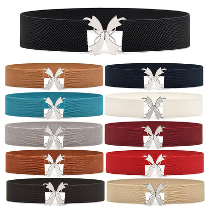 Wholesale Ladies Elastic Elastic Wide Belt