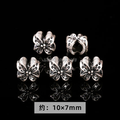 Alloy plated real antique silver accessories DIY hand