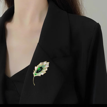 Plant Leaf Brooch