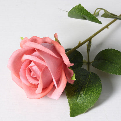 Simulation rose single flannel rose