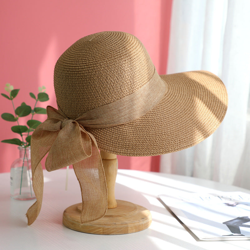 Korean Trendy Beach Straw Hat