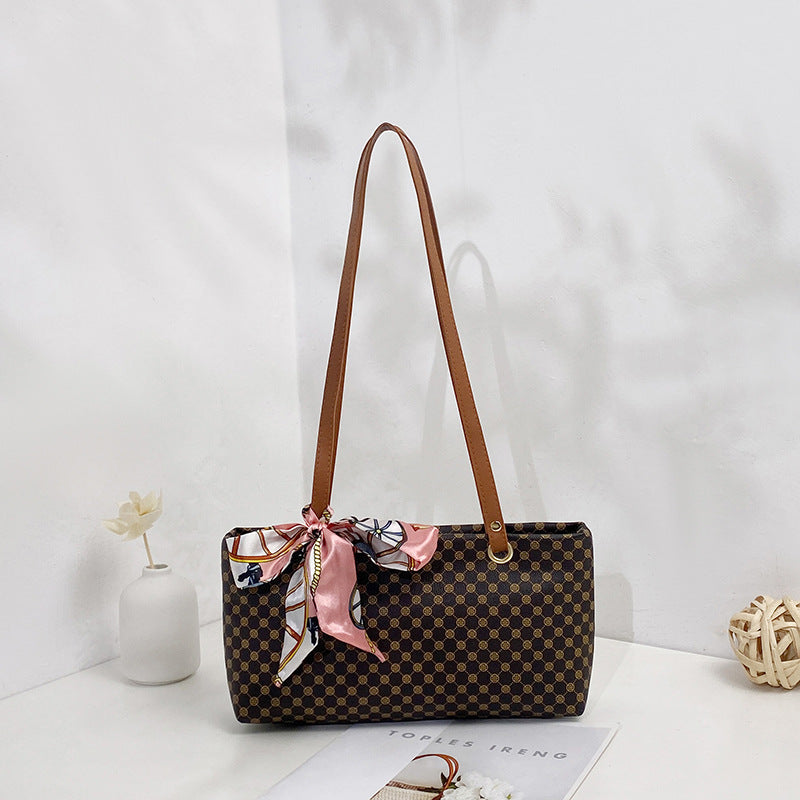 Printed shoulder bag wholesale simple