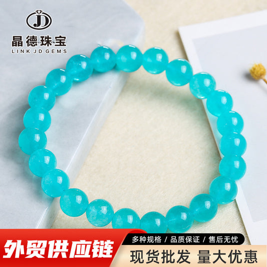 Added color ice Tianhe stone bracelet