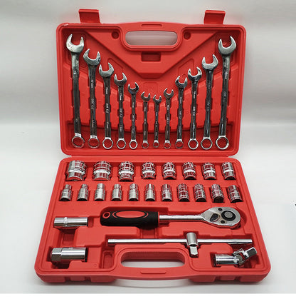 Supply sleeve 37-piece auto repair machine repair tool set