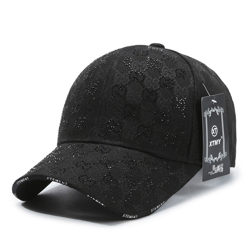 Gorra de béisbol con protección solar estructurada de estilo coreano 