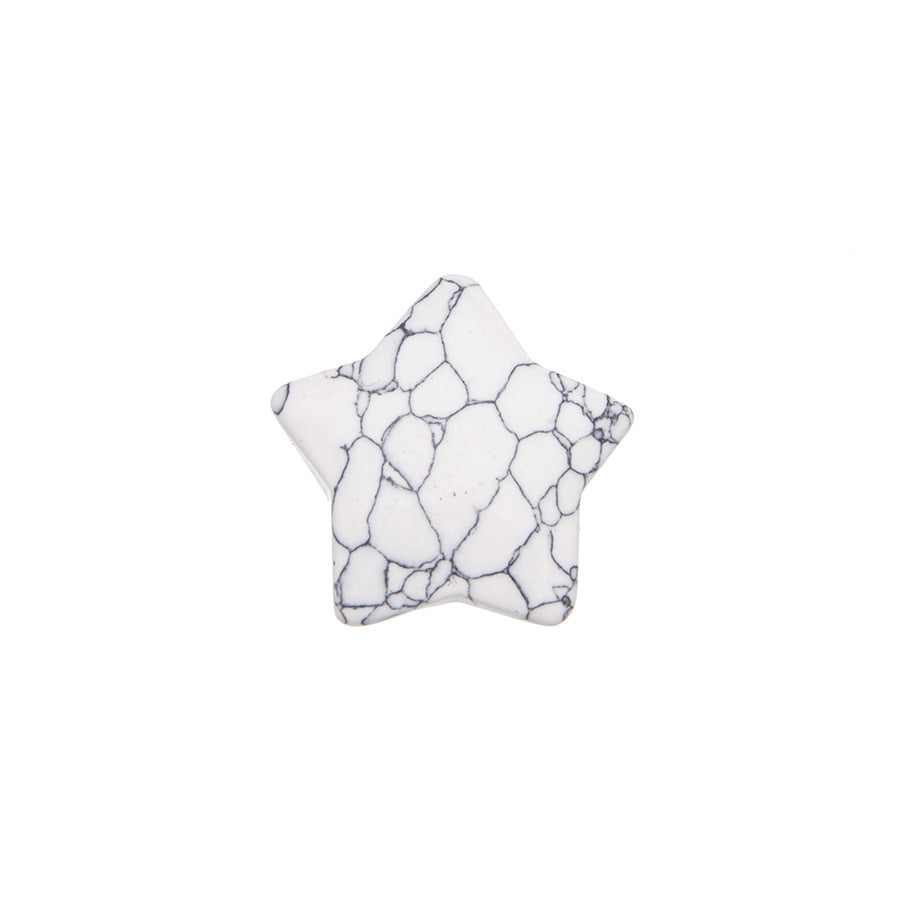 20MM natural stone crystal star ornaments