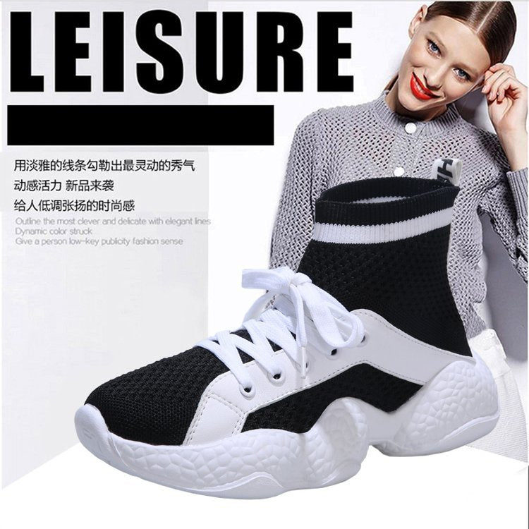 hot sale Flying knitting sneakers