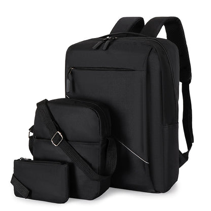 Computer bag three-piece backpack